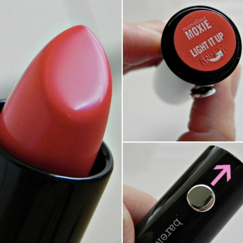 🧚‍♀️LIGHT IT UP BareMinerals RARE Moxie Lipstick NWT